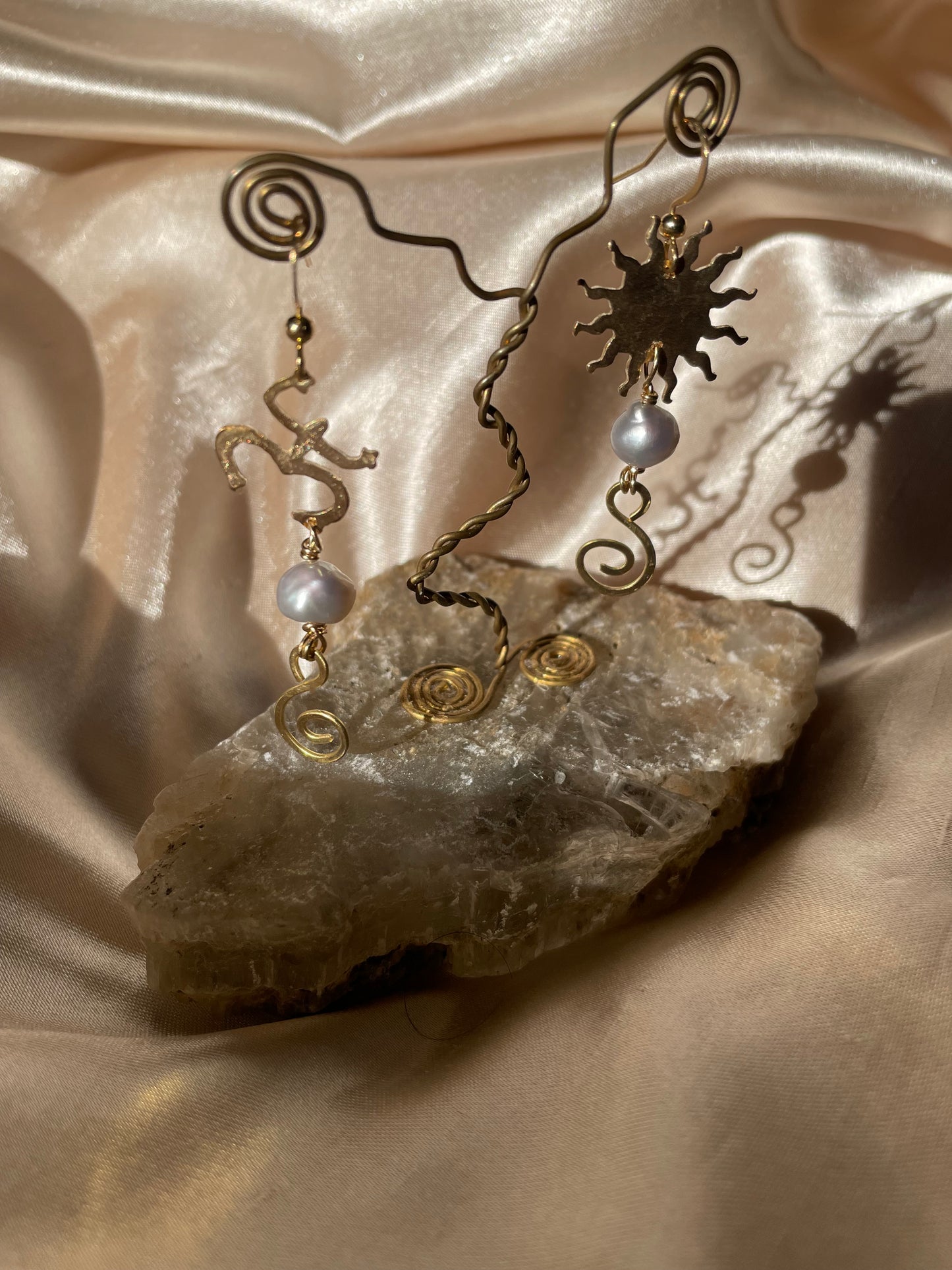 Mix match boricua earrings