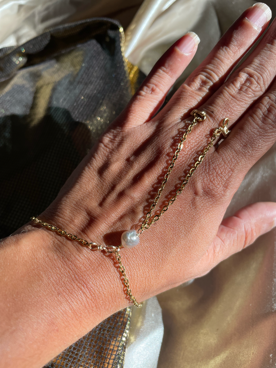 Handchains artesanales con piedras semipreciosas