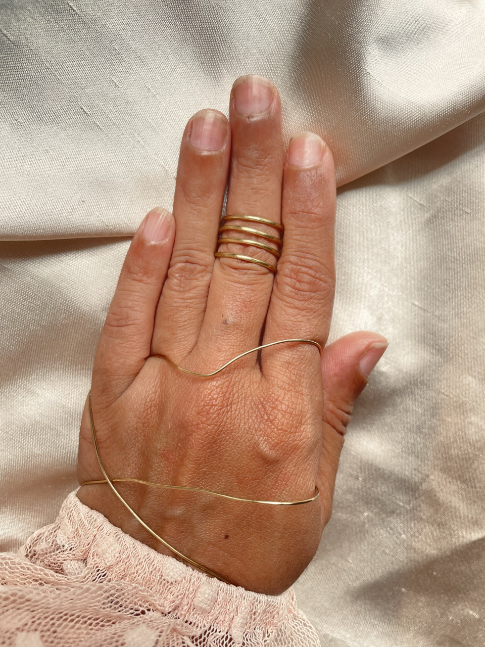 Sortija de brass / Midi ring tube / Splint ring