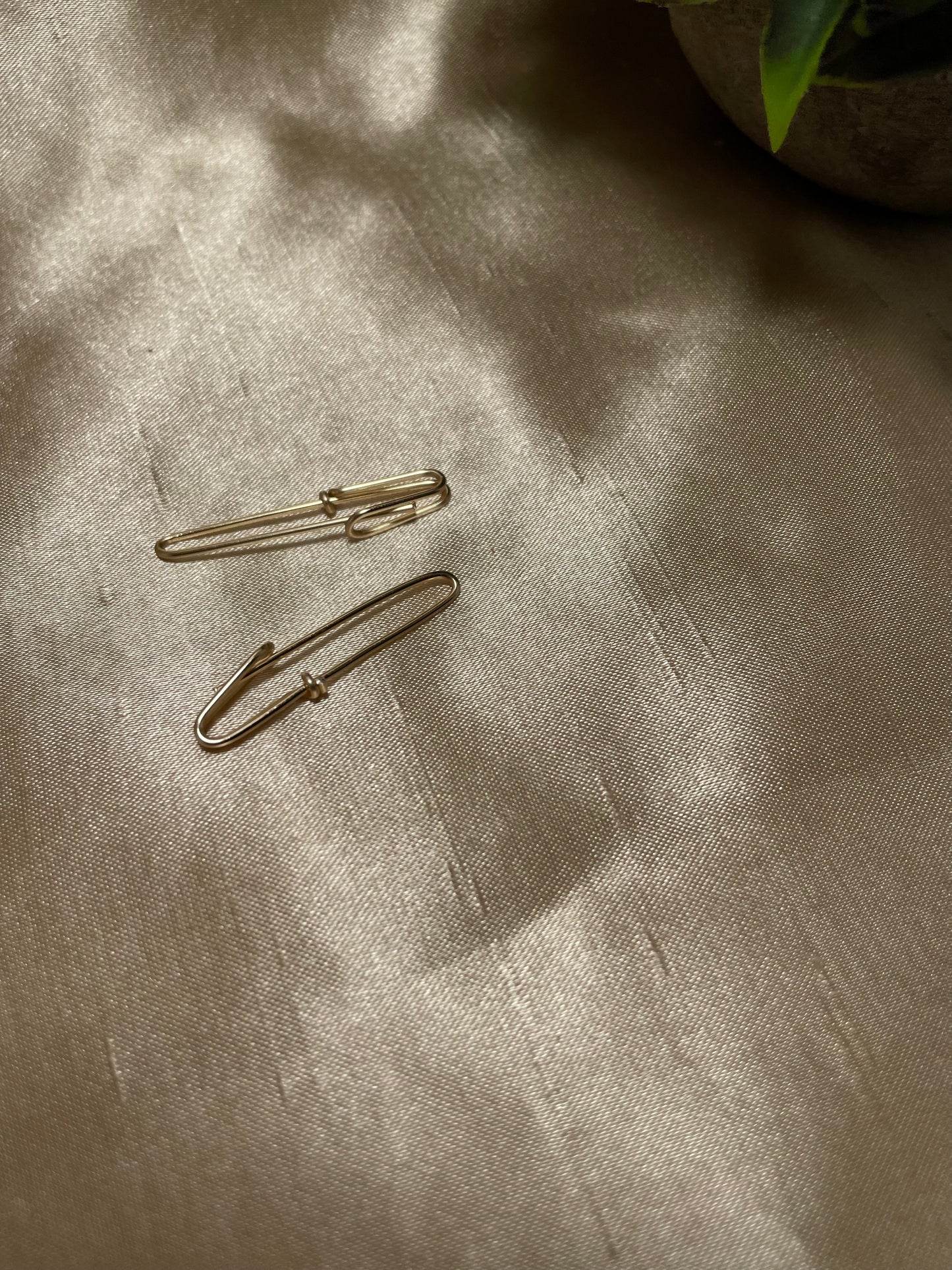 Paper Clip earring